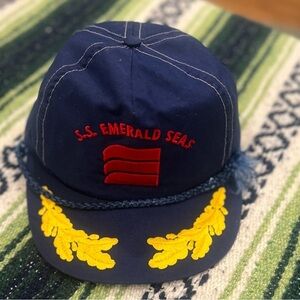 VINTAGE SS Emerald Seas baseball cap